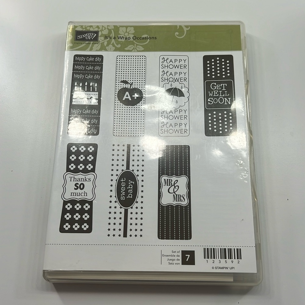 NEW Stampin’ Up It’s a Wrap Occasions